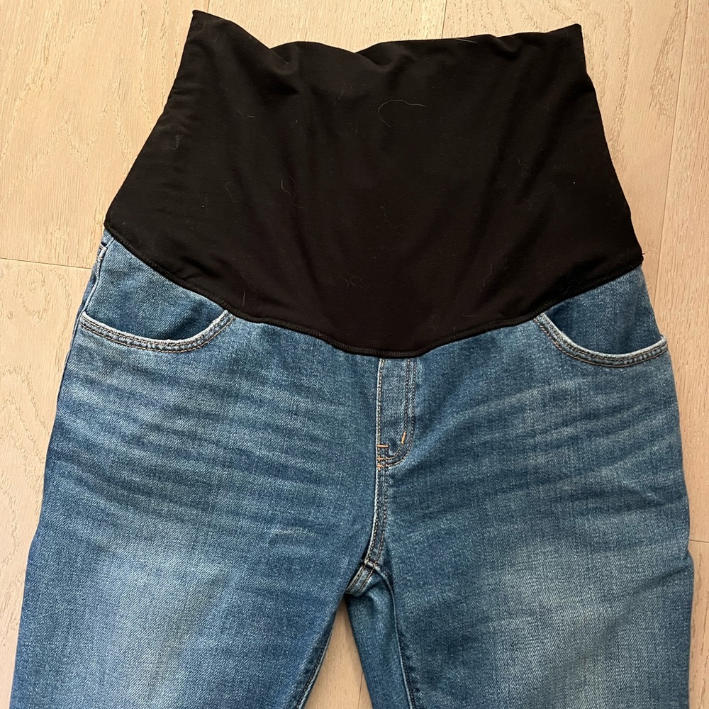 Hatch Over the Bump Straight Leg Maternity Jeans size 29